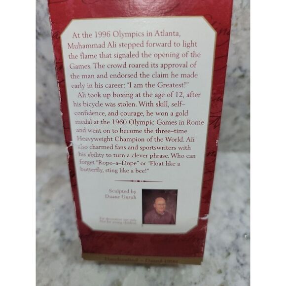 Lot Of 3 -1996/1999/2006 Hallmark‎ Keepsake Ornaments With Box Sports Theme Vtg - Picture 12 of 12